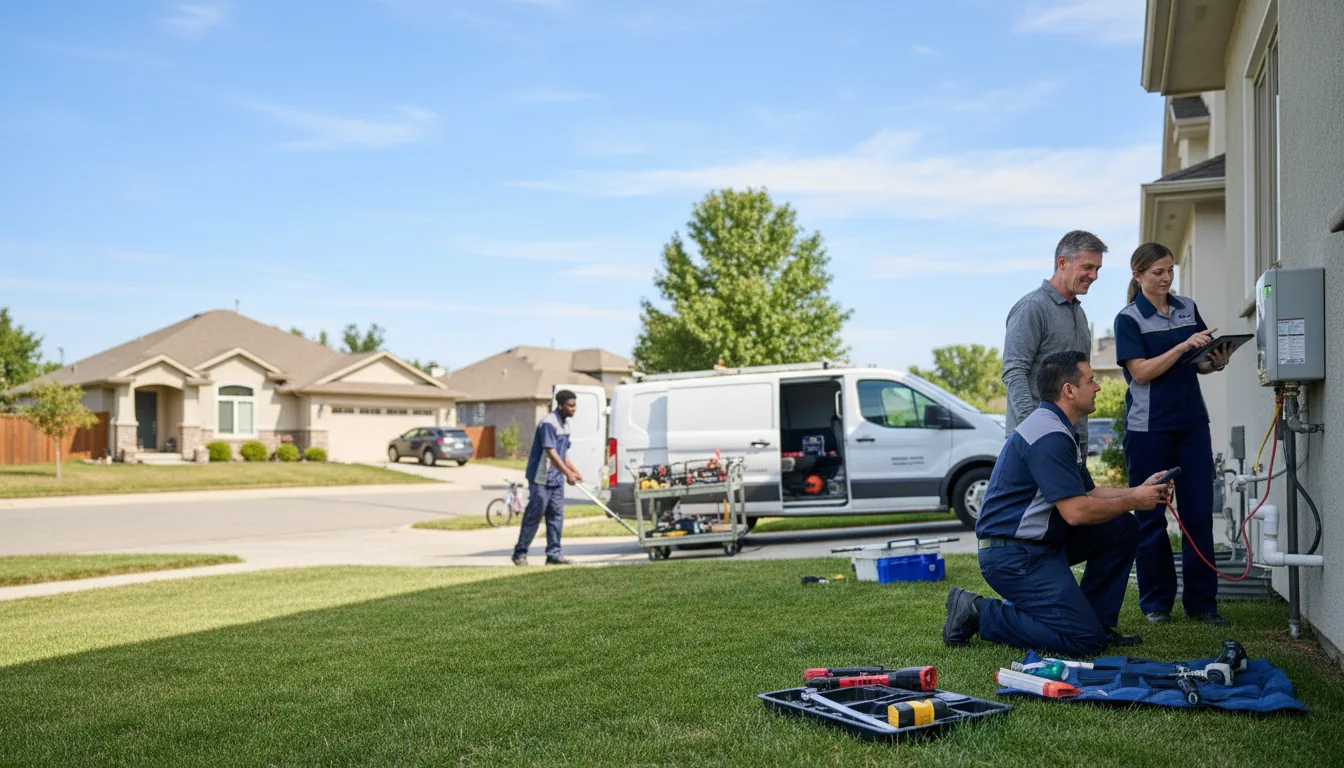 Tankless water heater service in Chatham, MI